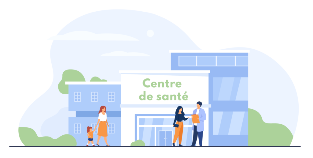Centre de Santé bâtiment centre de santé